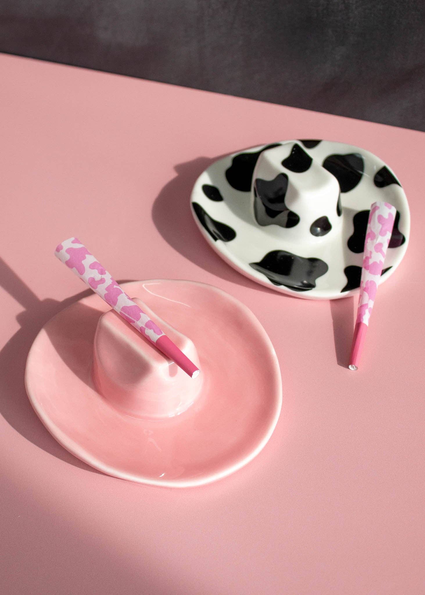 Cowboy Hat Ashtray: Pink