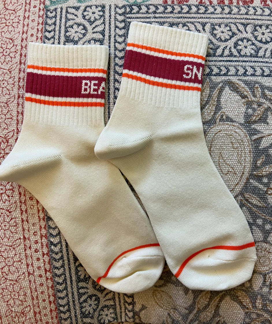 Beach Snob Retro Socks