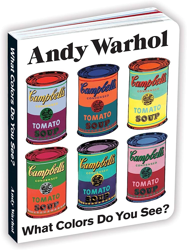 What Colors do you see? Andy Warhol Book