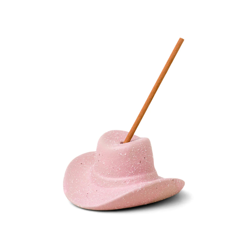 Cowboy Hat Incense Holder-Pink