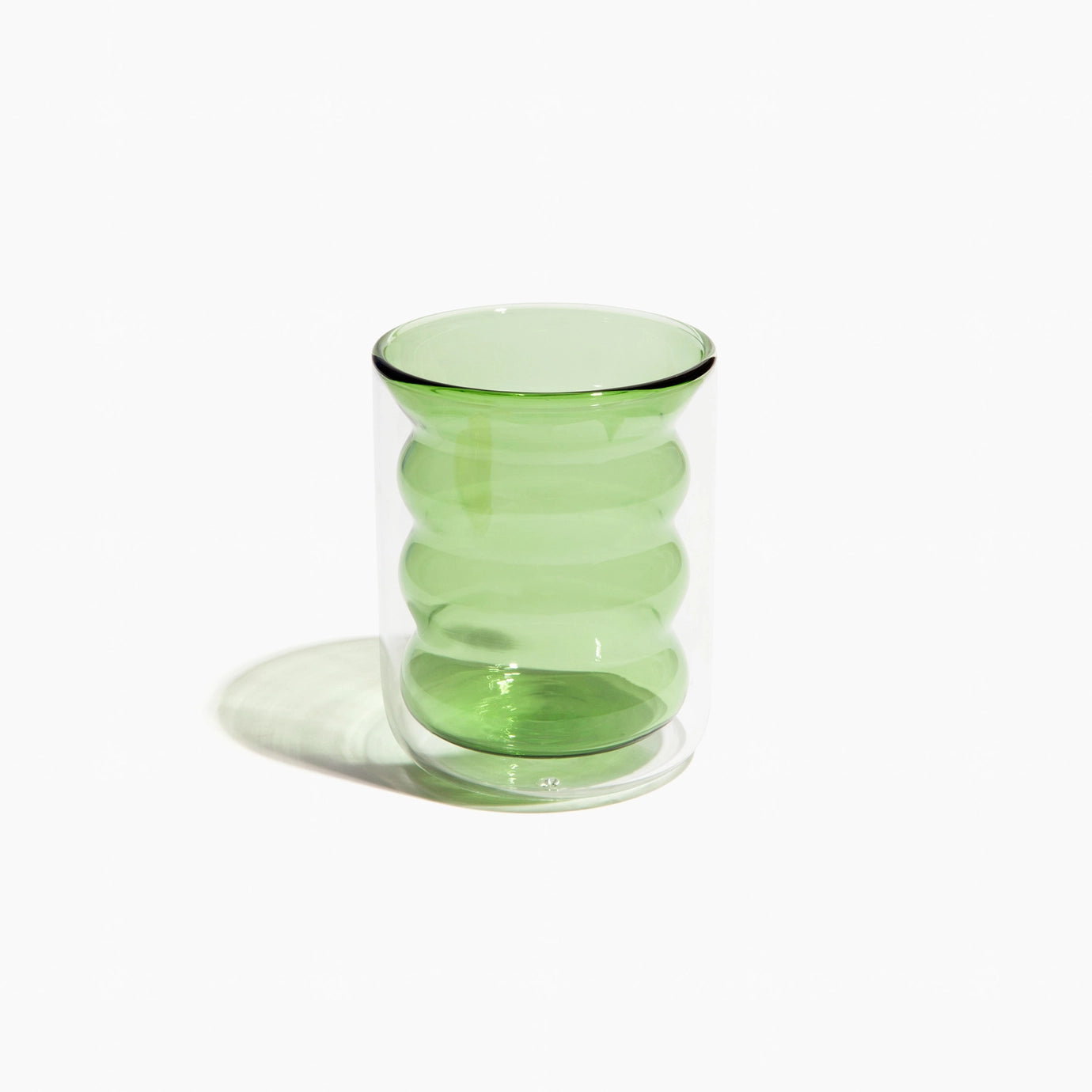 Double Wall Groovy Cup - Green
