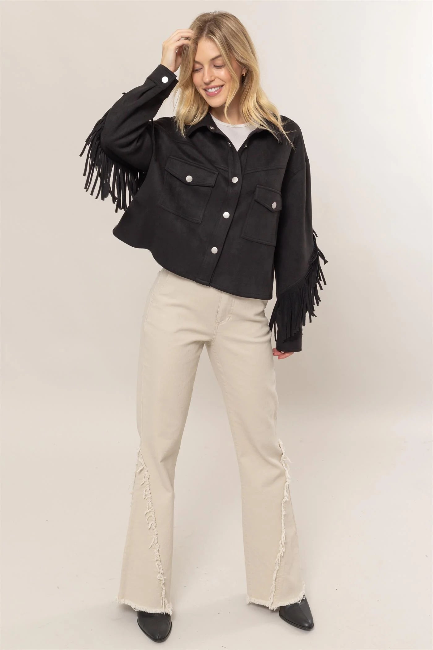 Ellie Fringe Jacket