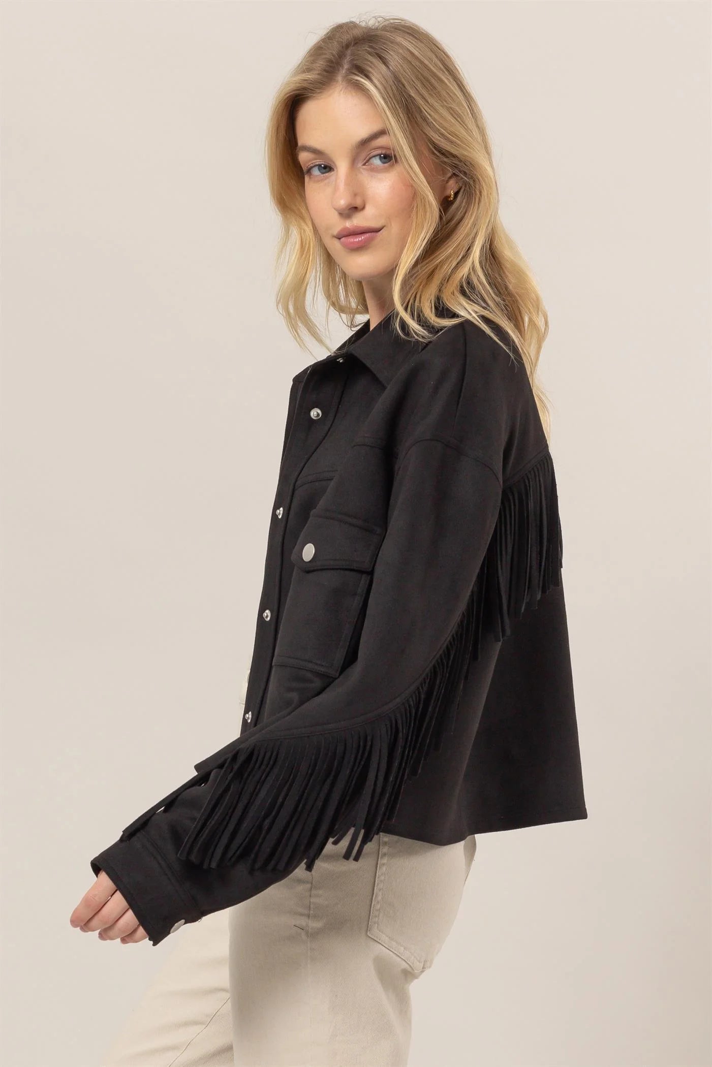 Ellie Fringe Jacket