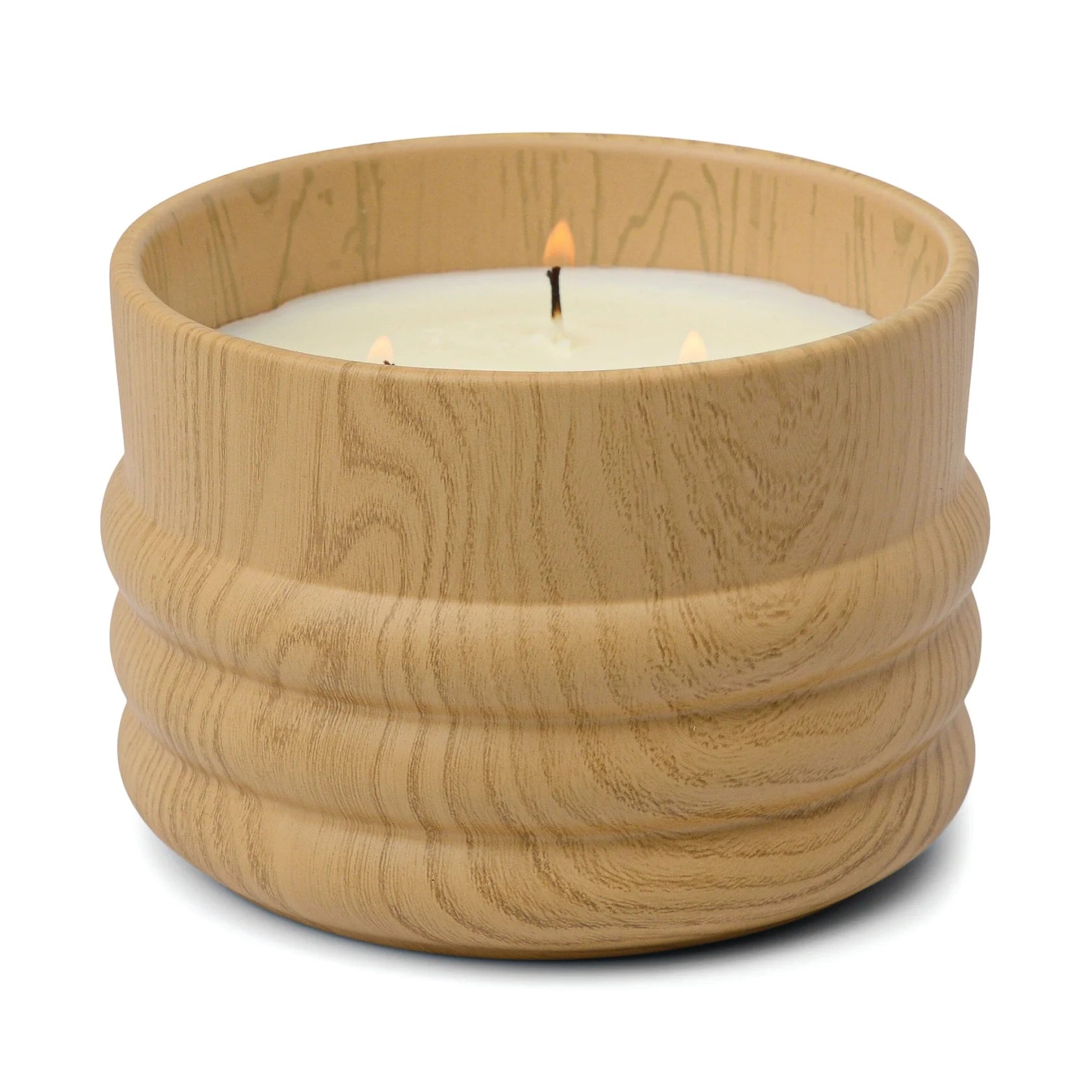 Grain 12oz Ceramic Candle - Cedar & Wild Fig