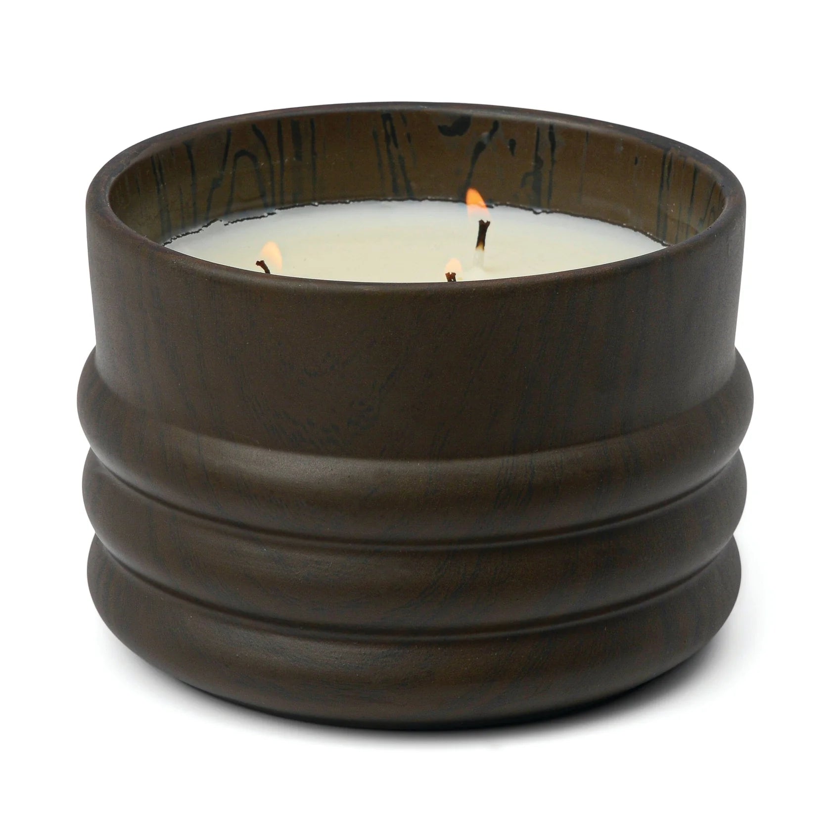 Grain 12oz Ceramic Candle - Tobacco & Patchouli