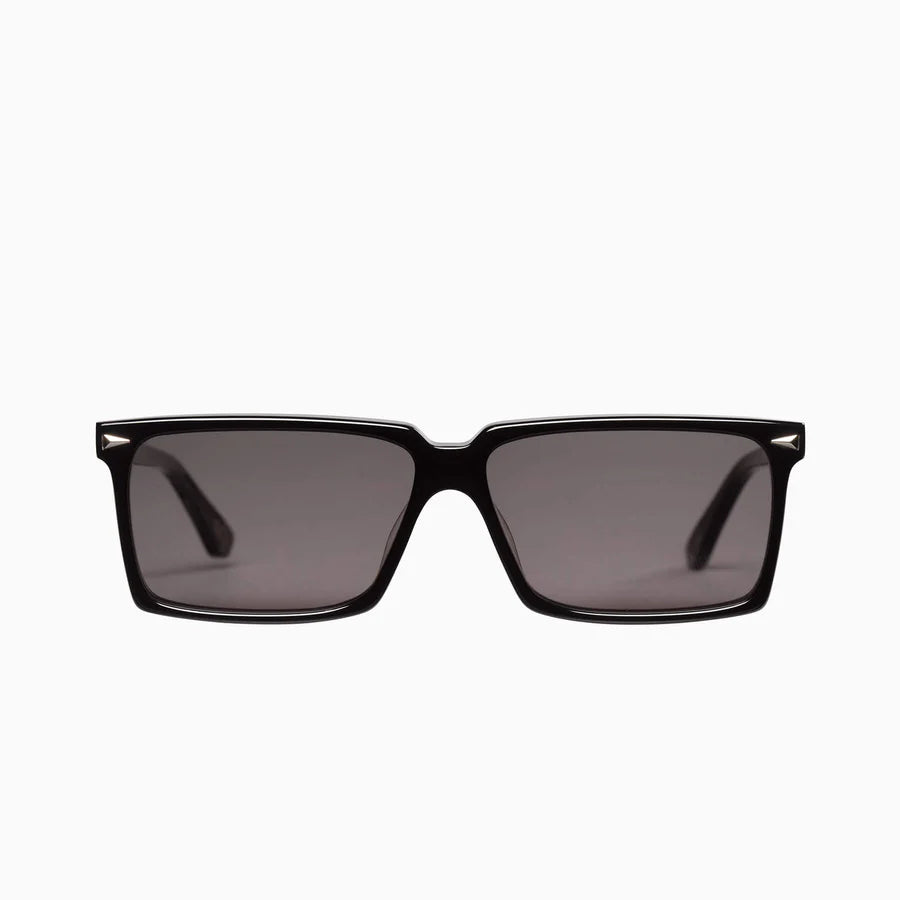 Conviction - Gloss Black w. Silver Metal Trim / Black Lens