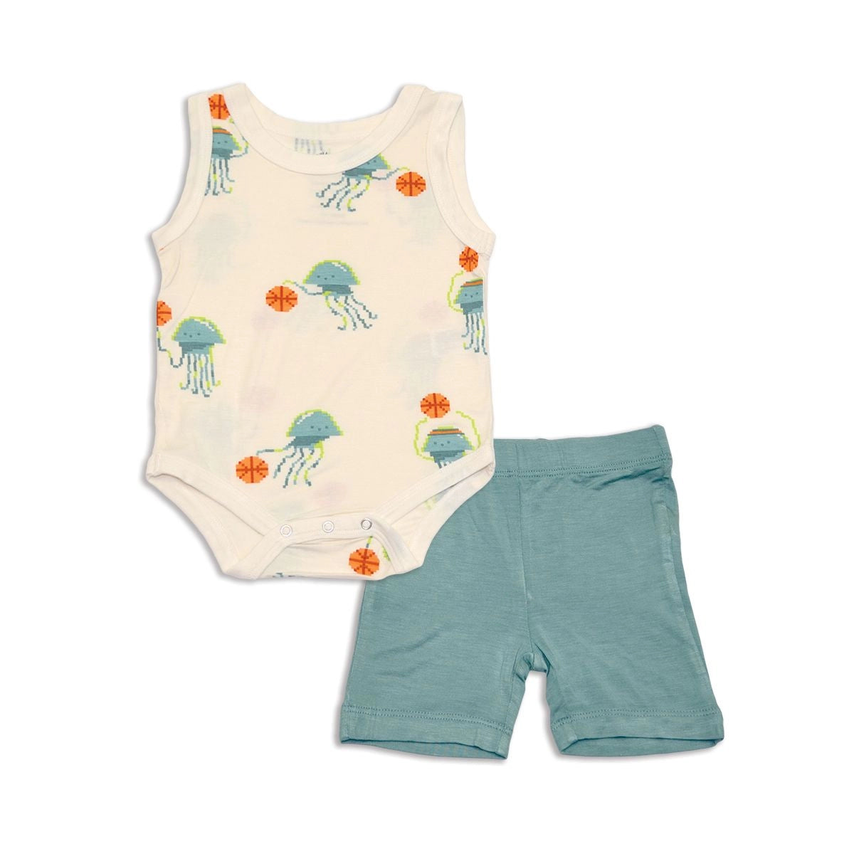 Jellyfish Onesie/Short Set