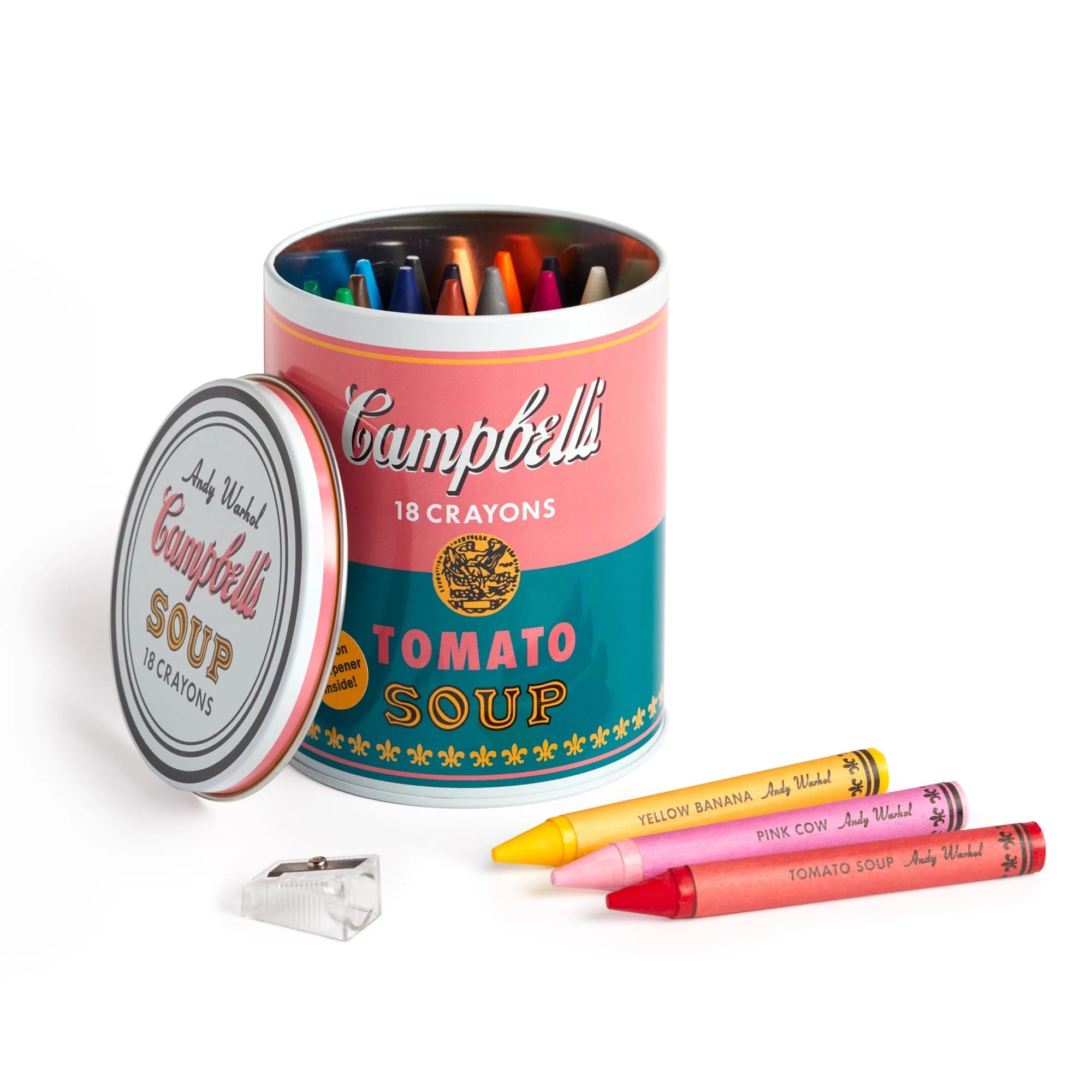 Andy Warhol Campbell Soup Crayon Set