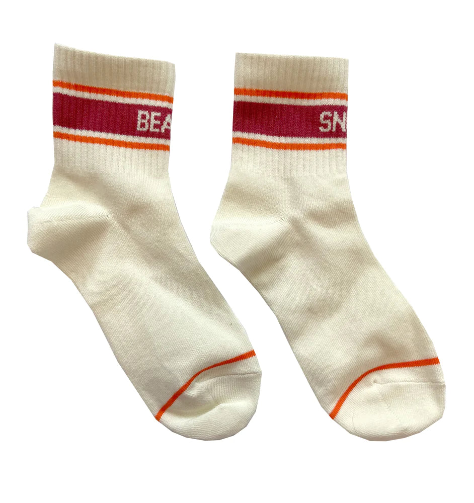 Beach Snob Retro Socks