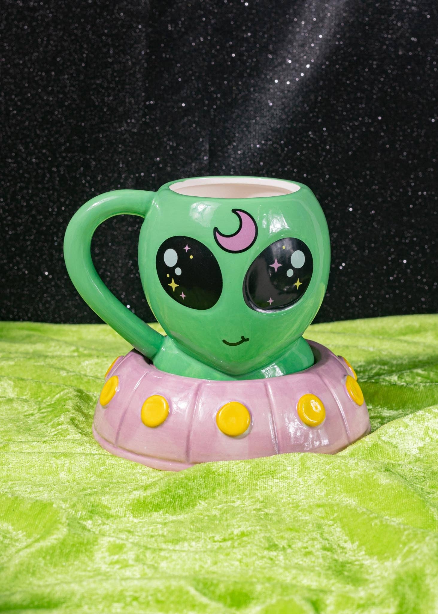 "SPACEY" Alien Mug & Plate