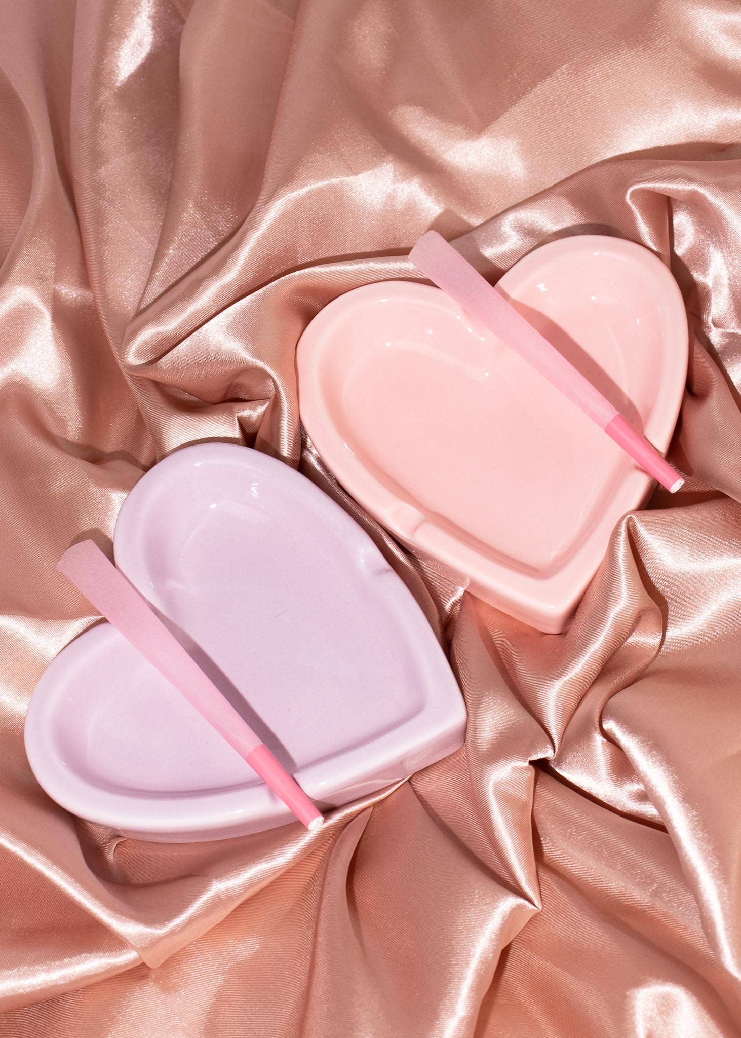 Candy Heart Ashtray: Soft Pink