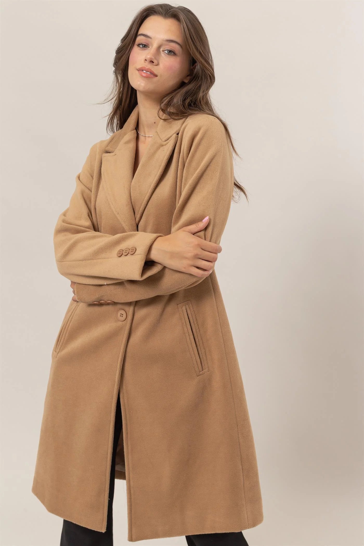 Elise Wool-Like Coat