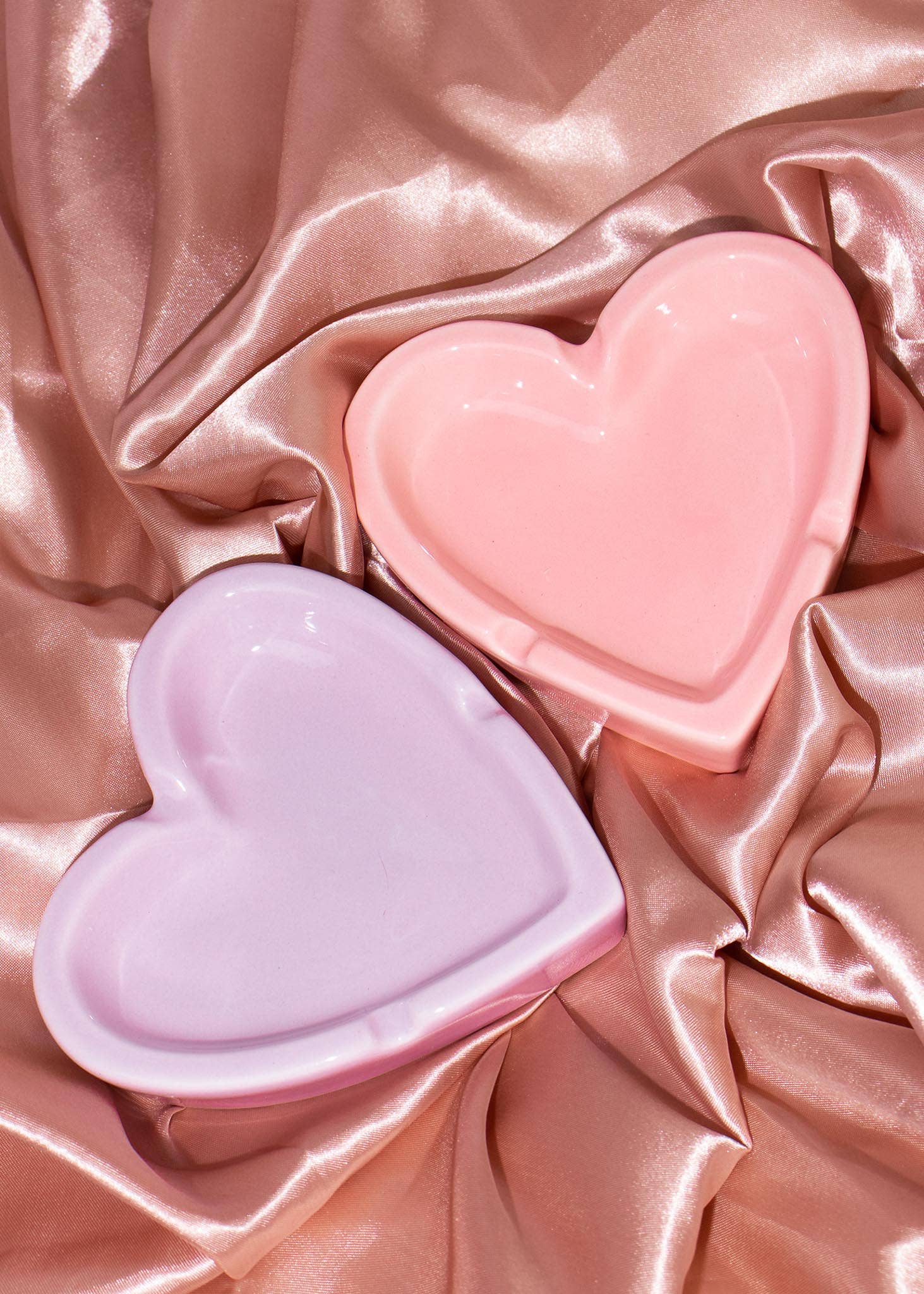 Candy Heart Ashtray: Soft Pink