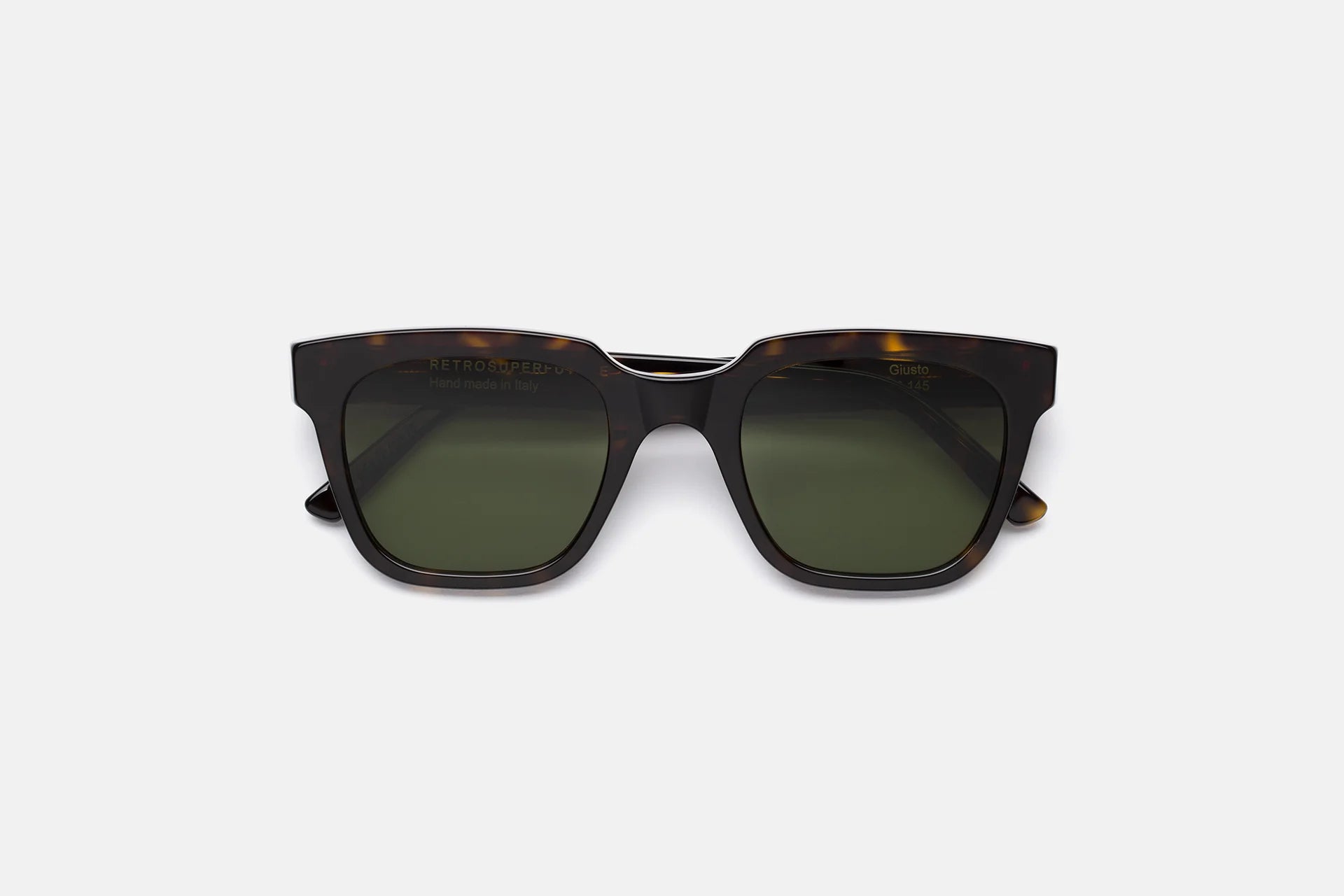 Giusto Tortoise w/Deep Green Lens