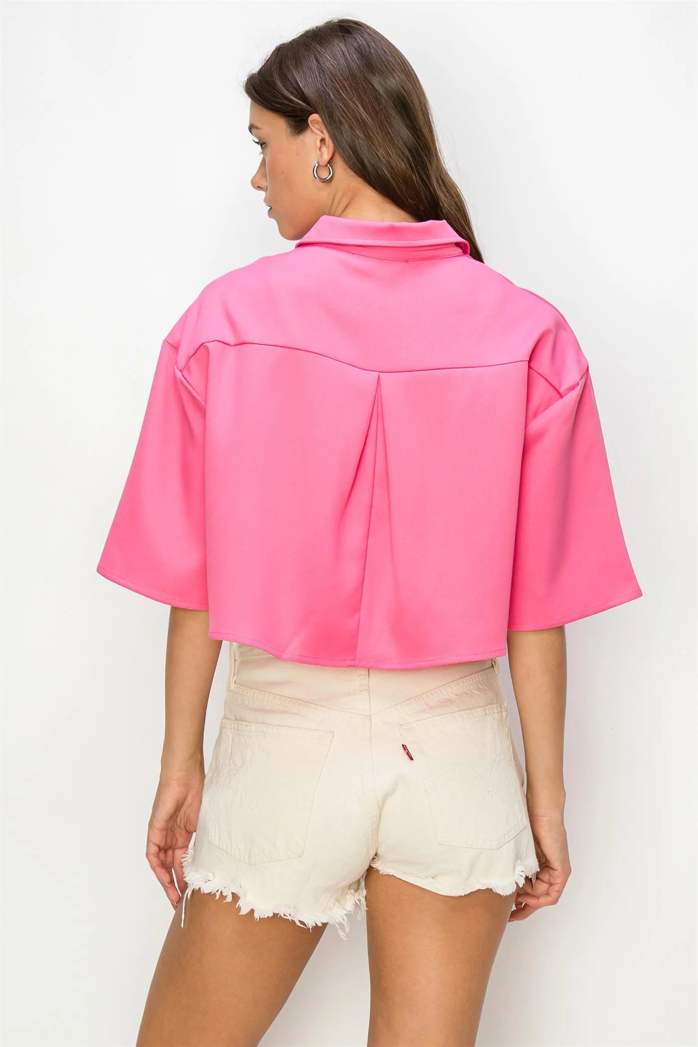 Haley Cropped Shirt