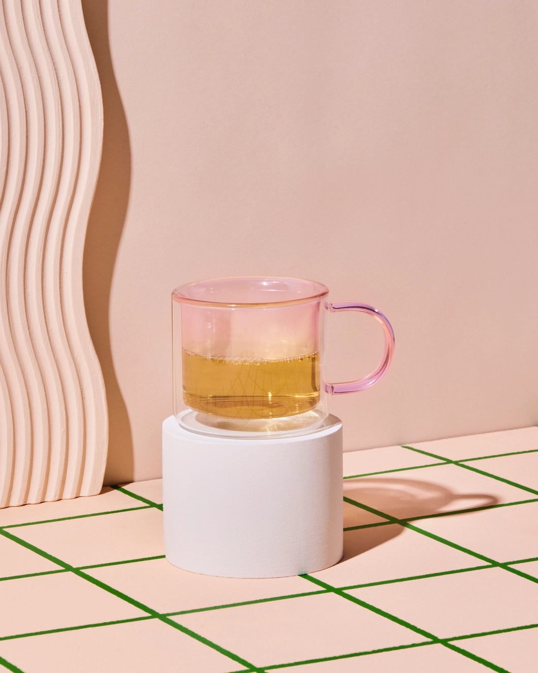 Pink Double Wall Mug