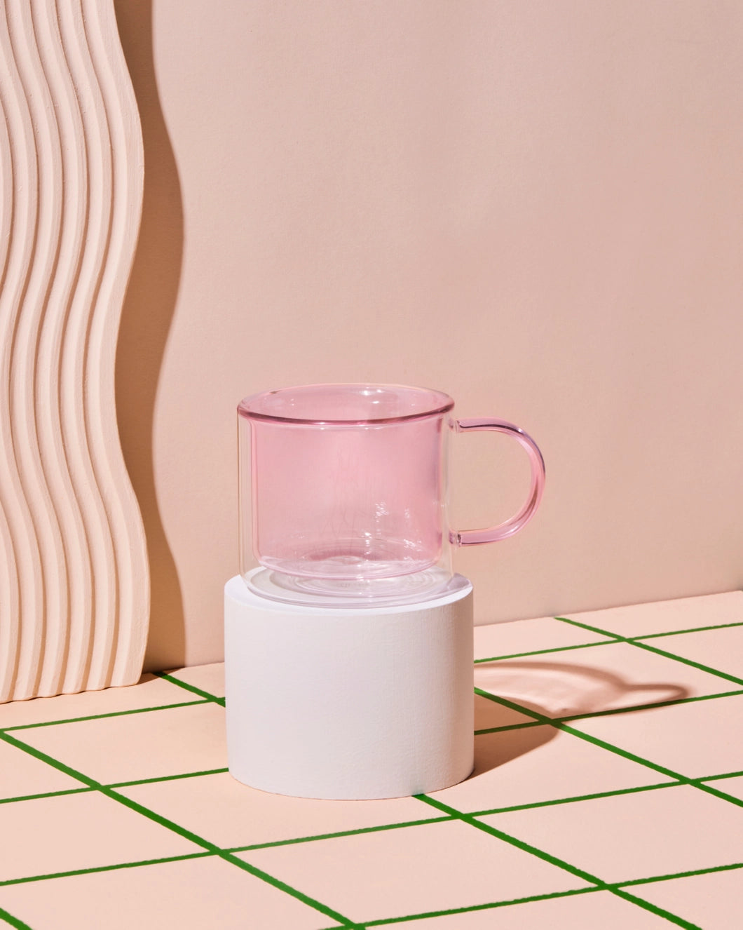 Pink Double Wall Mug