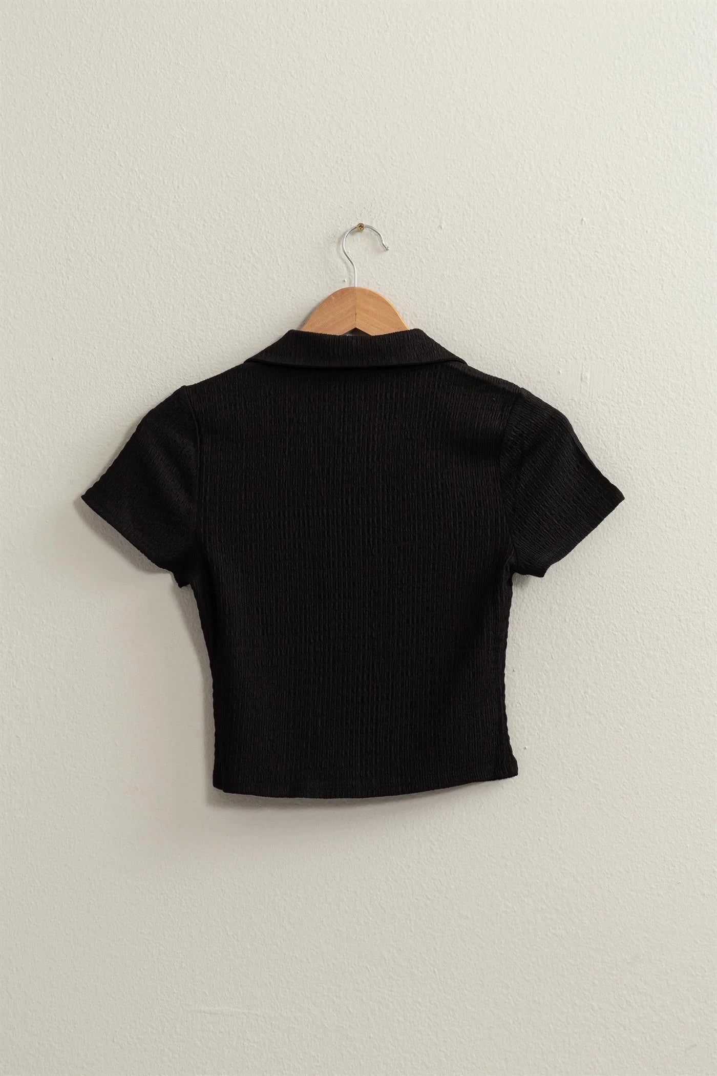 Stacy Crinkle Knit Top