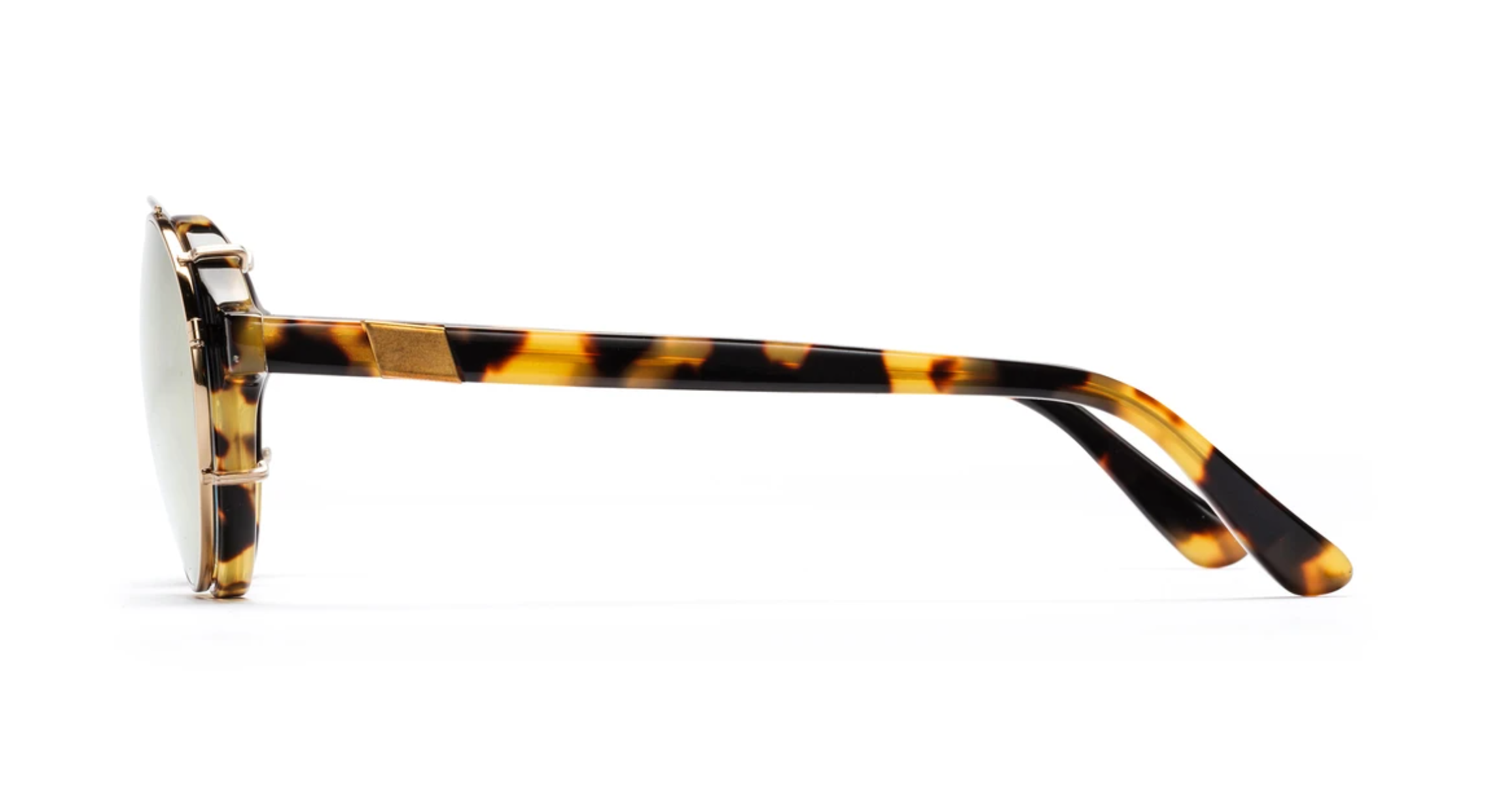 Leaning Dyad 06 Tortoise Gold Mirror Lens