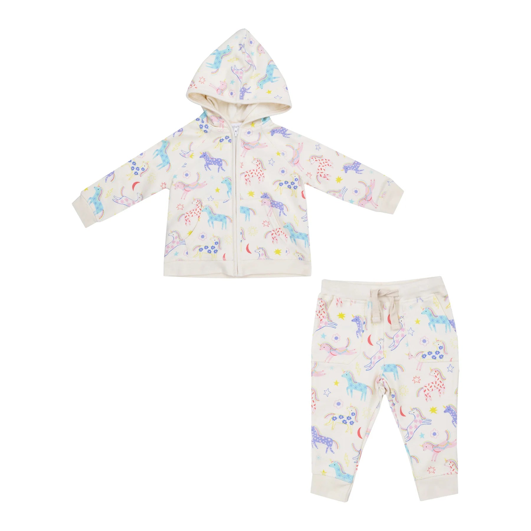 Unicorn Hoodie and Jogger Set