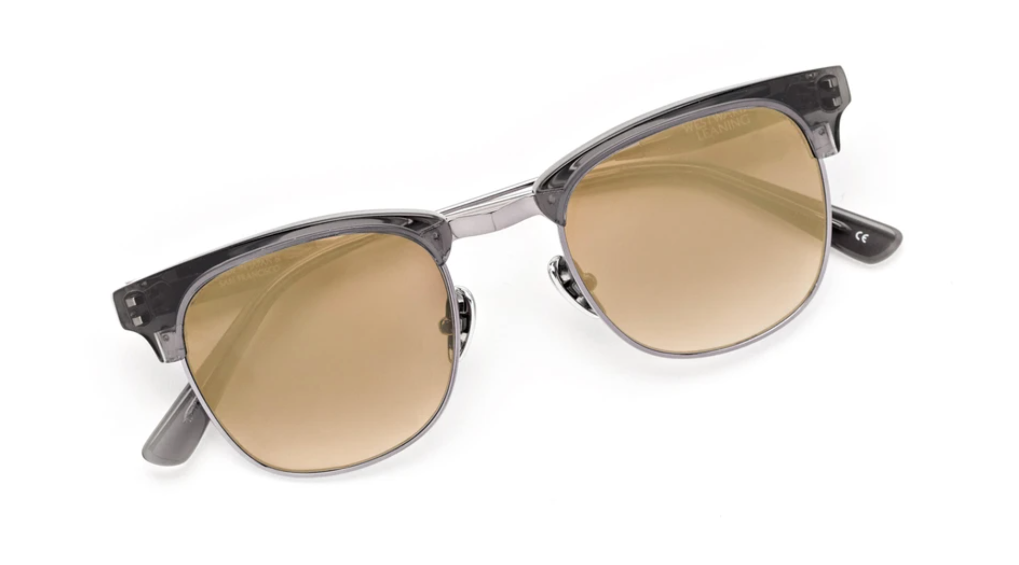 Leaning Vanguard 33 Gunmetal Slate Grey Bronze Mirror Lens