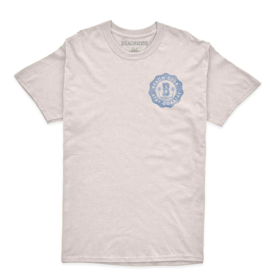 Beach Club Tee-White