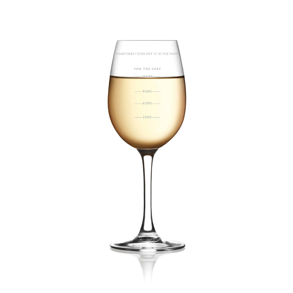 Measuring Wine Glass