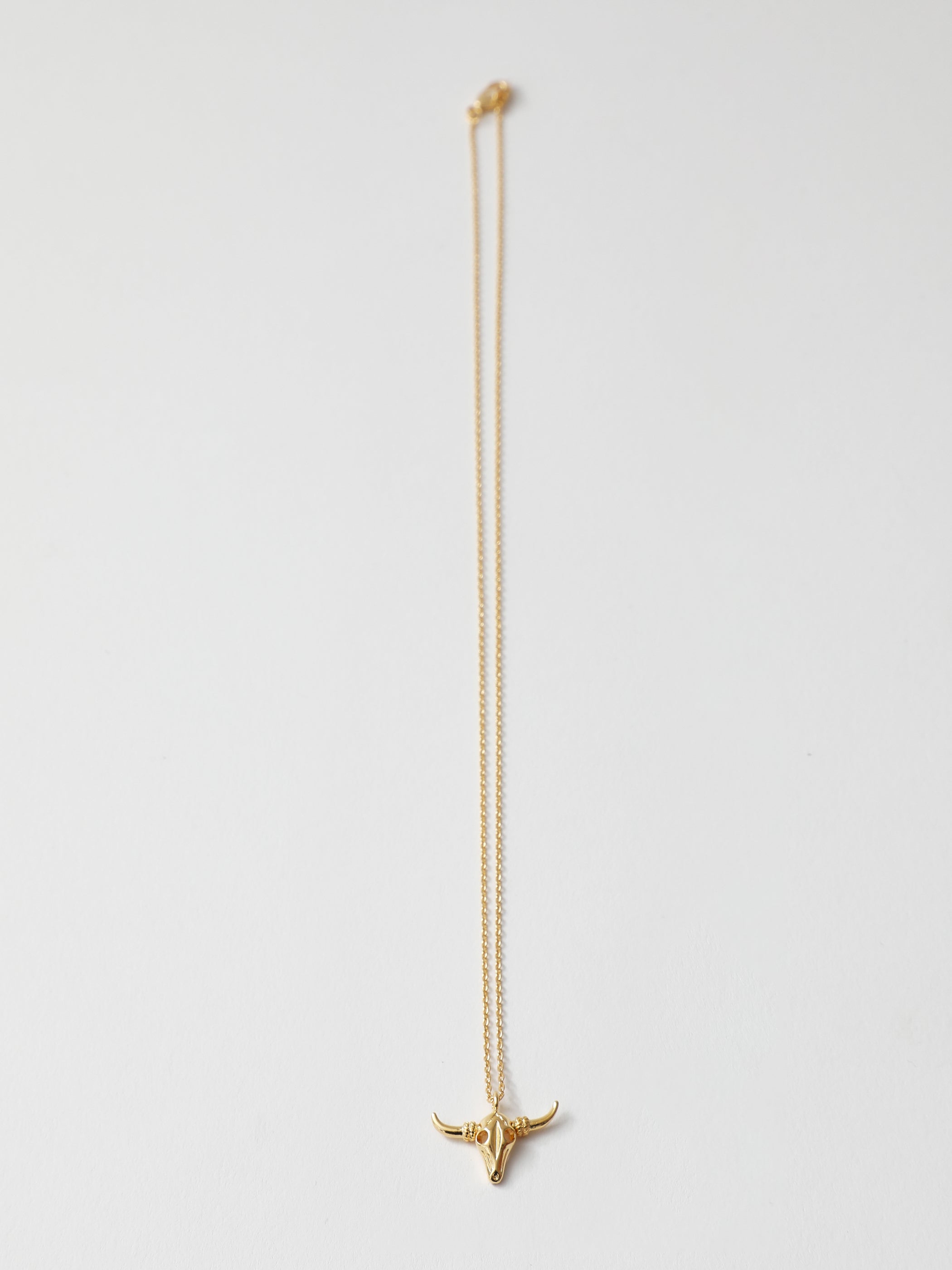Longhorn Necklace - Gold