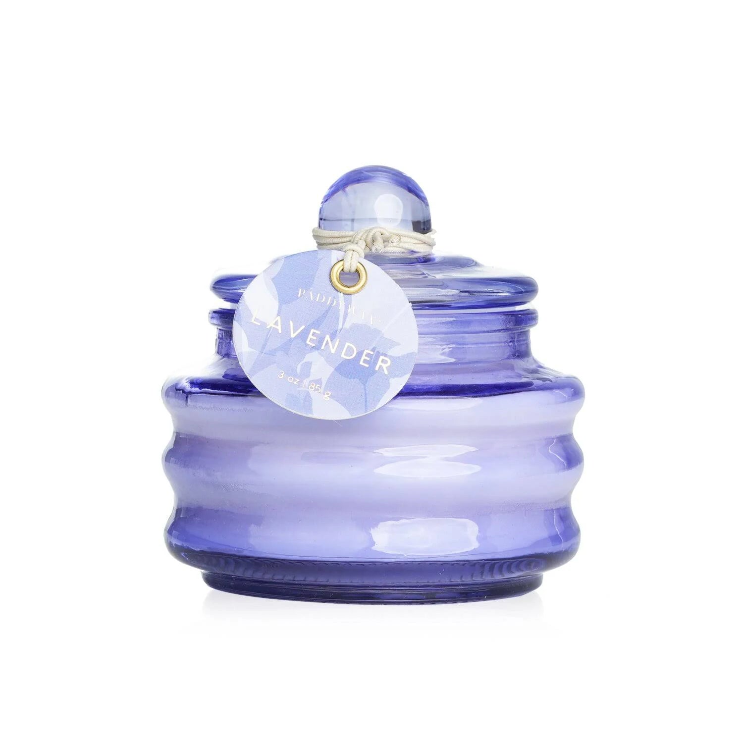 Beam Candle Lilac Glass Vessel